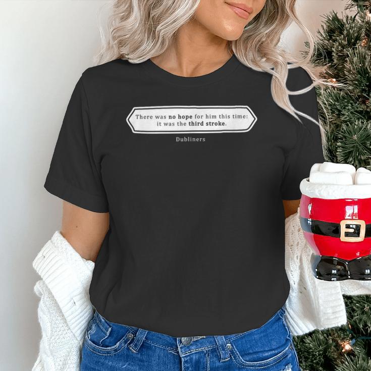 Must Read Book Quote Dubliners James Joyce Unisex T-Shirt Must Read Book Quote Dubliners James Joyce Unisex T-Shirt