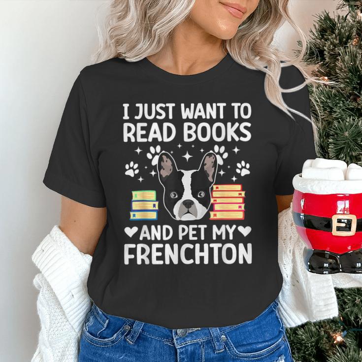Read Books & Pet My Frenchton Owner Frenchton Lover Unisex T-Shirt