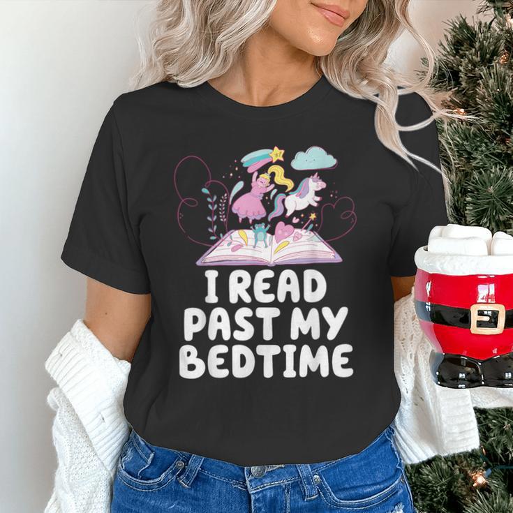 I Read Past My Bedtime Reading Unicorn Book Lover Unisex T-Shirt I Read Past My Bedtime Reading Unicorn Book Lover Unisex T-Shirt