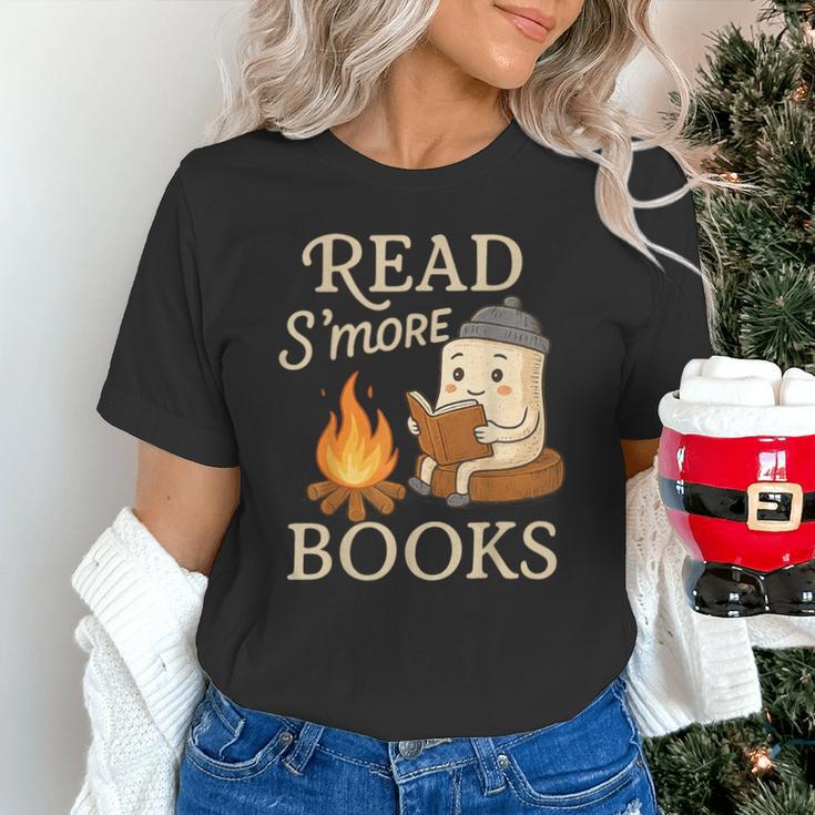 Read S'More Books Campfire Reading Book Lovers Camper Unisex T-Shirt Read S'More Books Campfire Reading Book Lovers Camper Unisex T-Shirt