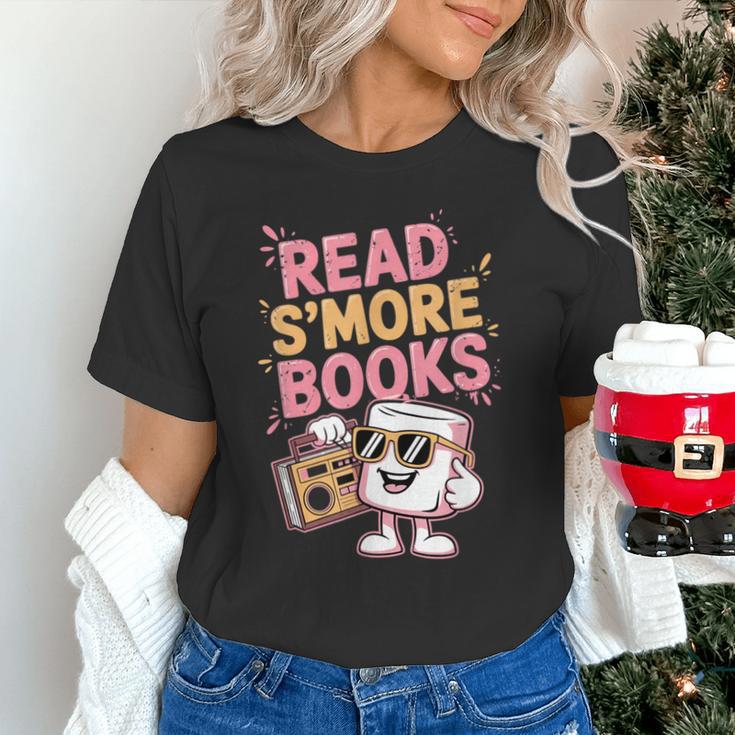 Read S'More Books Camping Outdoors Travel Campfire Smores Unisex T-Shirt