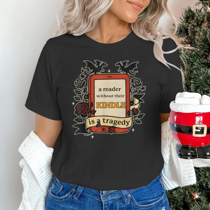 A Reader Without Their Book Is A Tragedy Dragon Rider Quote Unisex T-Shirt A Reader Without Their Book Is A Tragedy Dragon Rider Quote Unisex T-Shirt