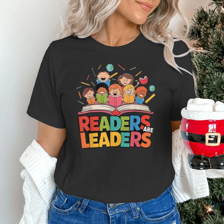 Readers Are Leaders Motivational Reading Book Quote Unisex T-Shirt Readers Are Leaders Motivational Reading Book Quote Unisex T-Shirt