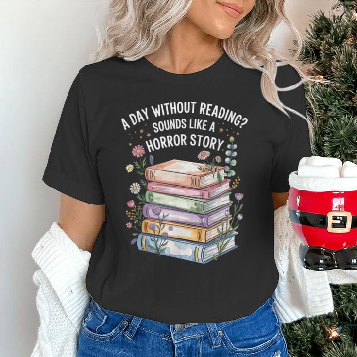 Reading Book Lover Humor For Readers And Bookworms Unisex T-Shirt