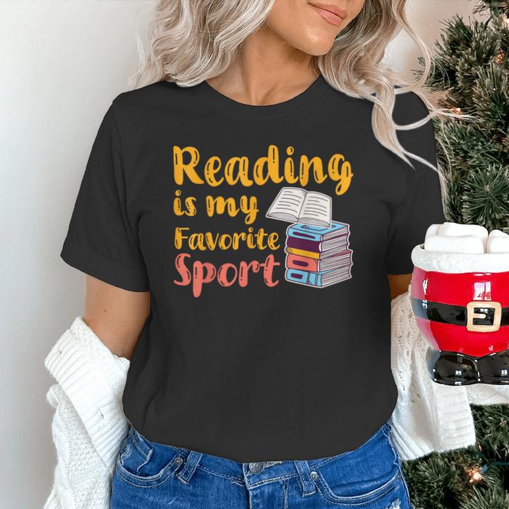 Reading Is My Favorite Sport Book Lovers Unisex T-Shirt