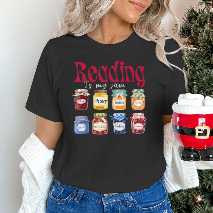 Reading Is My Jam Teacher Student Book Lovers Unisex T-Shirt Reading Is My Jam Teacher Student Book Lovers Unisex T-Shirt
