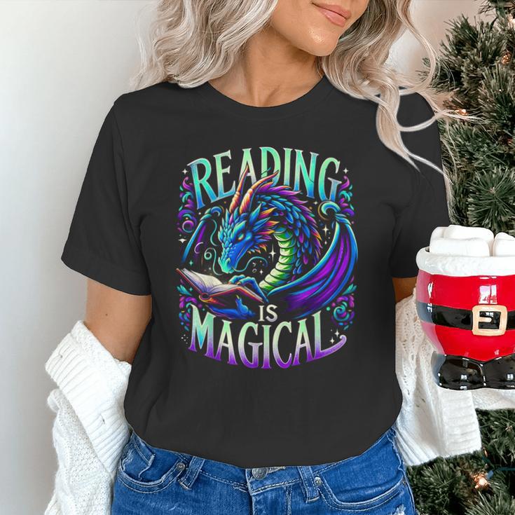 Reading Is Magical Dragon Tee Perfect For Book Lovers Kids Unisex T-Shirt Reading Is Magical Dragon Tee Perfect For Book Lovers Kids Unisex T-Shirt