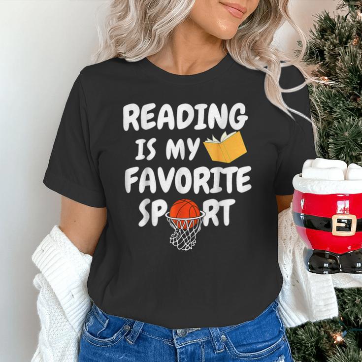 Reading Is My Tee Favorite Sport Basketball World Book Day Unisex T-Shirt Reading Is My Tee Favorite Sport Basketball World Book Day Unisex T-Shirt