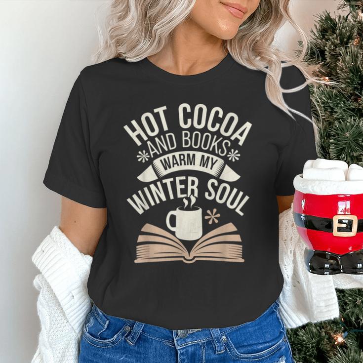 Reading All Winter Cozy Book Lover And Literary Escape Unisex T-Shirt