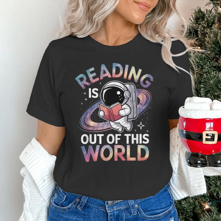 Reading Is Out Of This World Space Book Lover Unisex T-Shirt Reading Is Out Of This World Space Book Lover Unisex T-Shirt