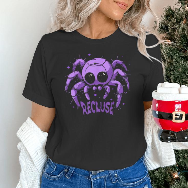 Recluse Pastel Goth Spider Shy Introvert Creepy Cute Kawaii Unisex T-Shirt Recluse Pastel Goth Spider Shy Introvert Creepy Cute Kawaii Unisex T-Shirt
