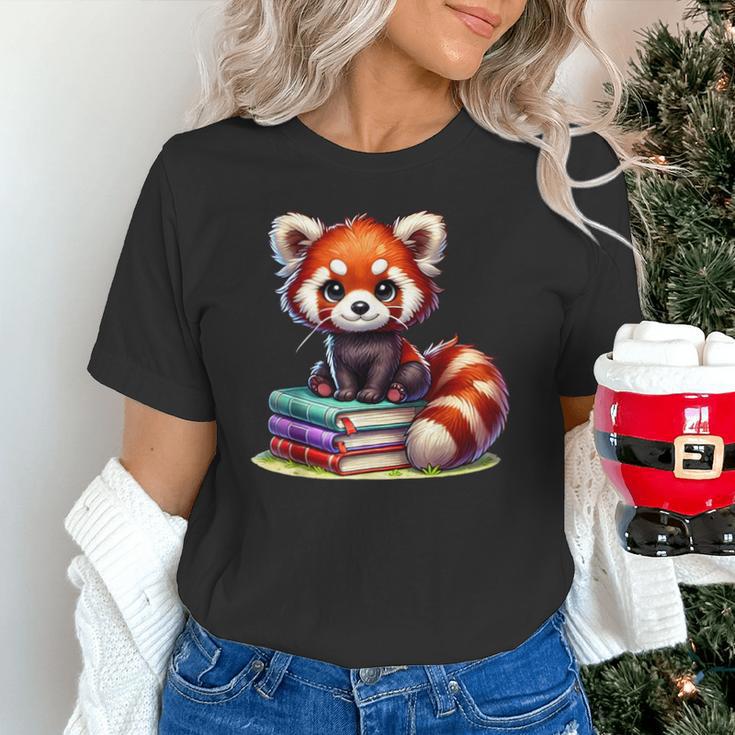 Red Panda Books Lover Reading Bookworm Unisex T-Shirt Red Panda Books Lover Reading Bookworm Unisex T-Shirt