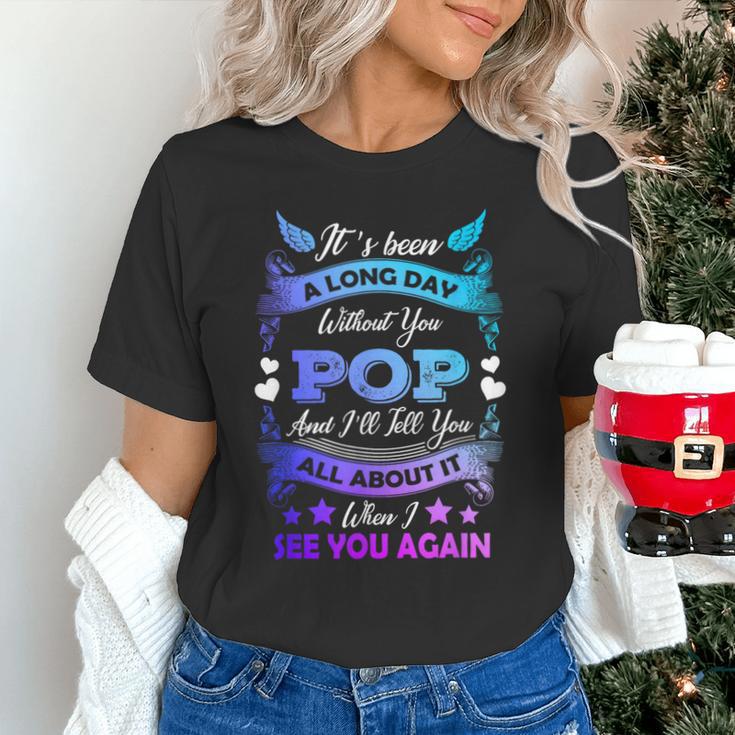 Remembrance Of Pop Memory Of My Grandpa In Heaven Unisex T-Shirt Remembrance Of Pop Memory Of My Grandpa In Heaven Unisex T-Shirt