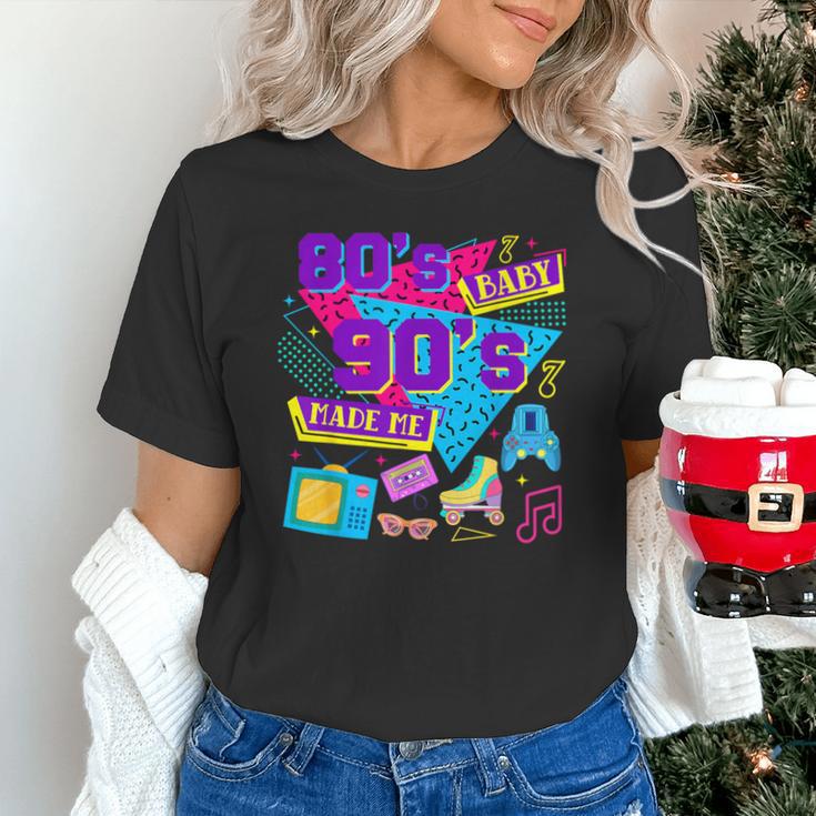 Retro 1980s 80's Baby 1990s 90's Made Me Nostalgia Birthday Unisex T-Shirt Retro 1980s 80's Baby 1990s 90's Made Me Nostalgia Birthday Unisex T-Shirt