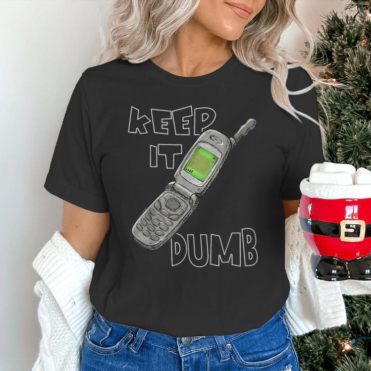 Retro Dumb Flip Phone Vintage 90s Y2K Tech Nostalgia Unisex T-Shirt Retro Dumb Flip Phone Vintage 90s Y2K Tech Nostalgia Unisex T-Shirt