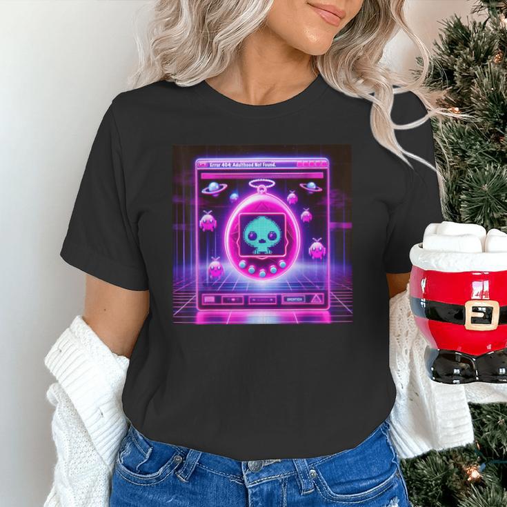 Retro Nostalgia Vaporwave- Error 404 Unisex T-Shirt