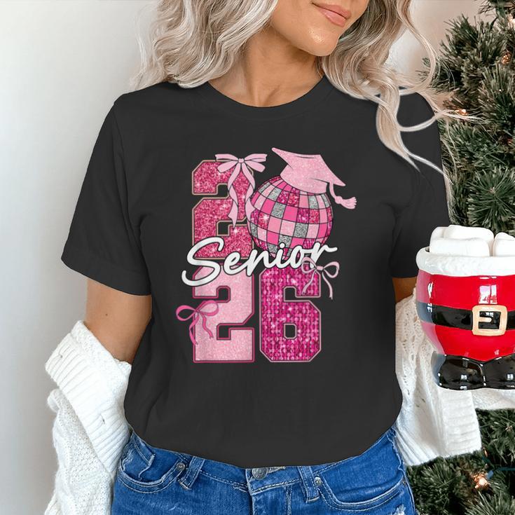 Retro Senior 2026 Coquette Bow Graduation Class Of 2026 Unisex T-Shirt