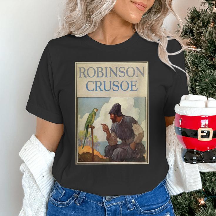 Robinson Crusoe Book Cover 1920 Unisex T-Shirt