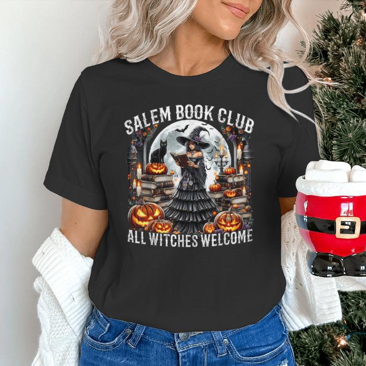Salem Book Club Gothic Witch Vintage Halloween Art Unisex T-Shirt