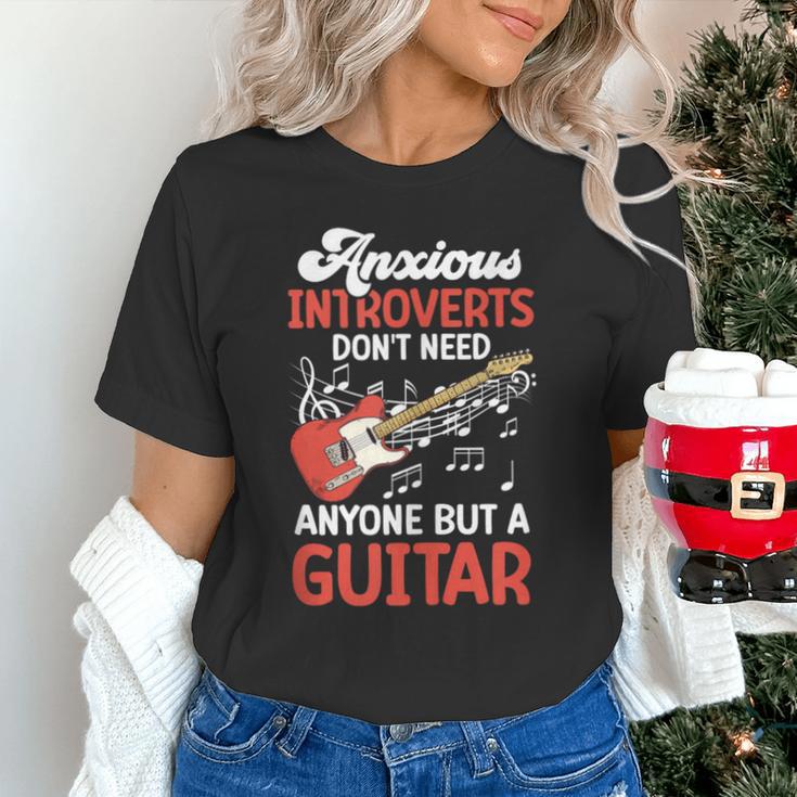 Sarcastic Introvert Need Guitar Sad Song Introvert Guitarist Unisex T-Shirt