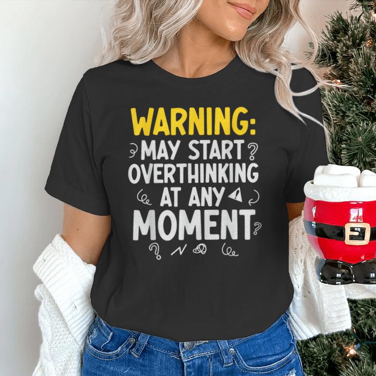 Sarcastic Saying For Overthinkers Introverts Unisex T-Shirt
