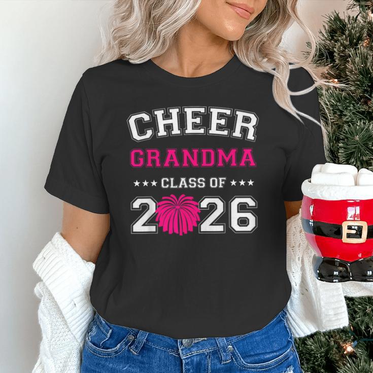 Senior Cheerleader Grandma Cheer Class Of 2026 Graduation Unisex T-Shirt