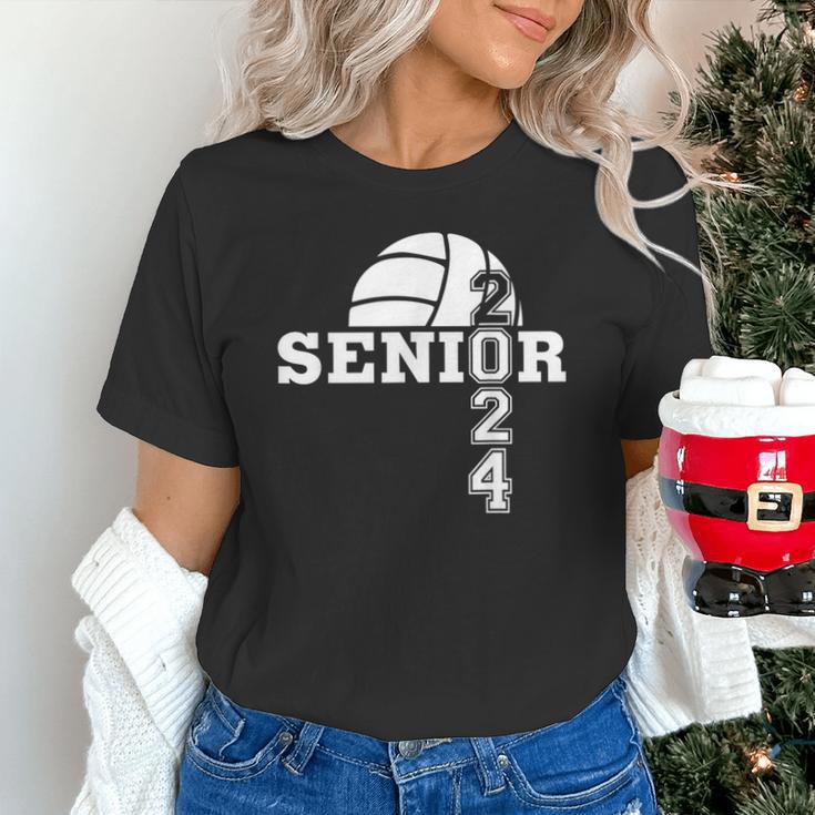 Senior Class Of 2024 Volleyball Seniors School Graduation Unisex T-Shirt