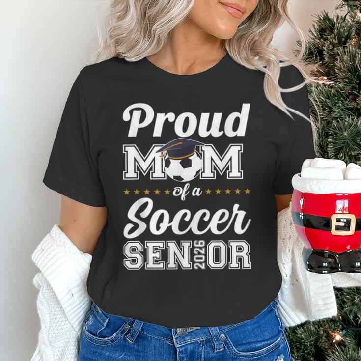 Senior Mom Class Of 2026 Soccer Mom Graduation Unisex T-Shirt