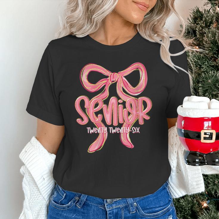 Senior Twenty Twenty-Six Coquette Graduation Class Of 2026 Unisex T-Shirt