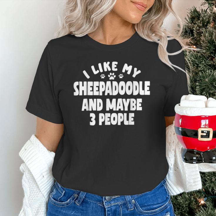 Sheepadoodle Fur Parent Sheeppoo Lover Dog Owner Introvert Unisex T-Shirt Sheepadoodle Fur Parent Sheeppoo Lover Dog Owner Introvert Unisex T-Shirt