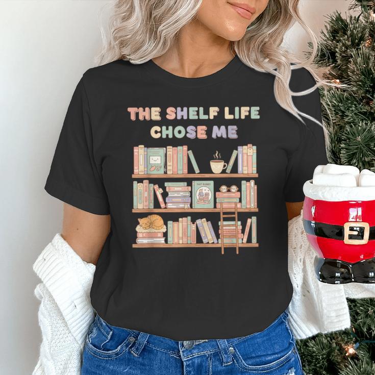 The Shelf Life Chose Me Bookstore Reading Lover Graphic Unisex T-Shirt The Shelf Life Chose Me Bookstore Reading Lover Graphic Unisex T-Shirt