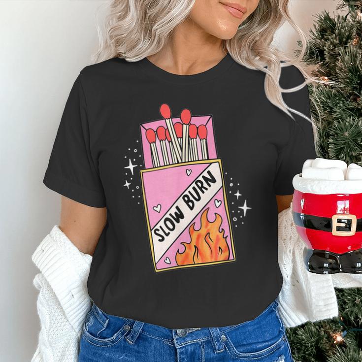 Slow Burn Book Trope Worth The Wait Love Takes Time Unisex T-Shirt