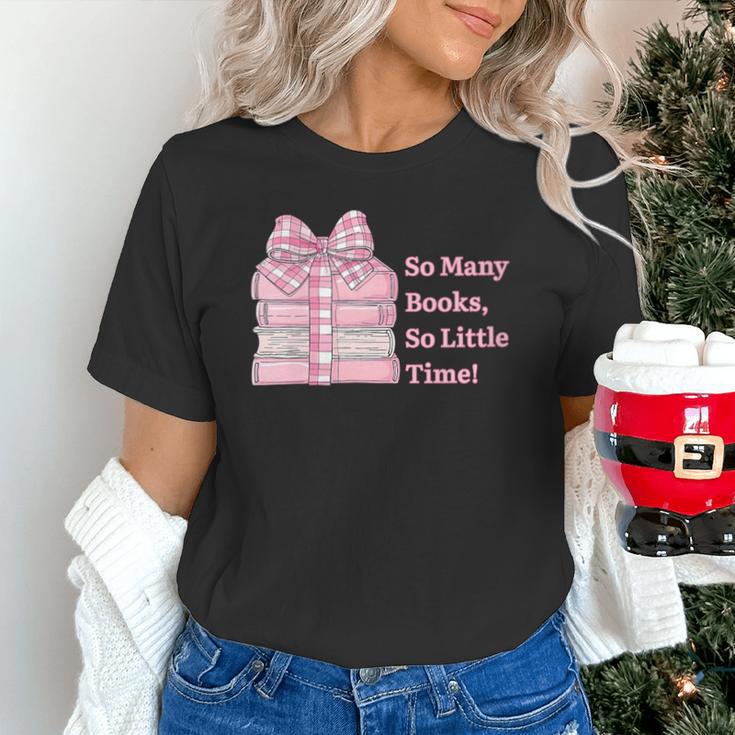 So Many Books Little Time Book Lover Teacher Librarian Unisex T-Shirt So Many Books Little Time Book Lover Teacher Librarian Unisex T-Shirt