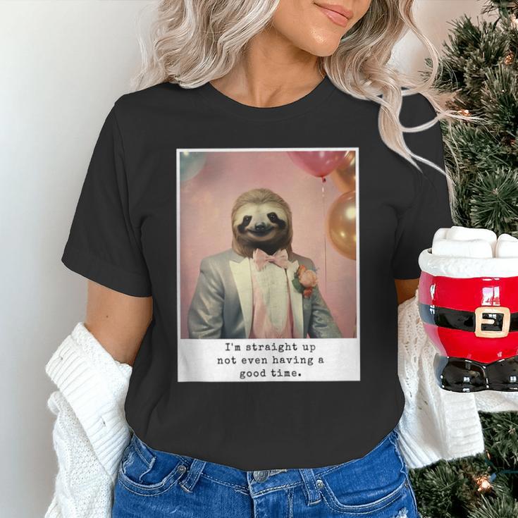 Social Anxiety Not Having A Good Time Socializing Introvert Unisex T-Shirt