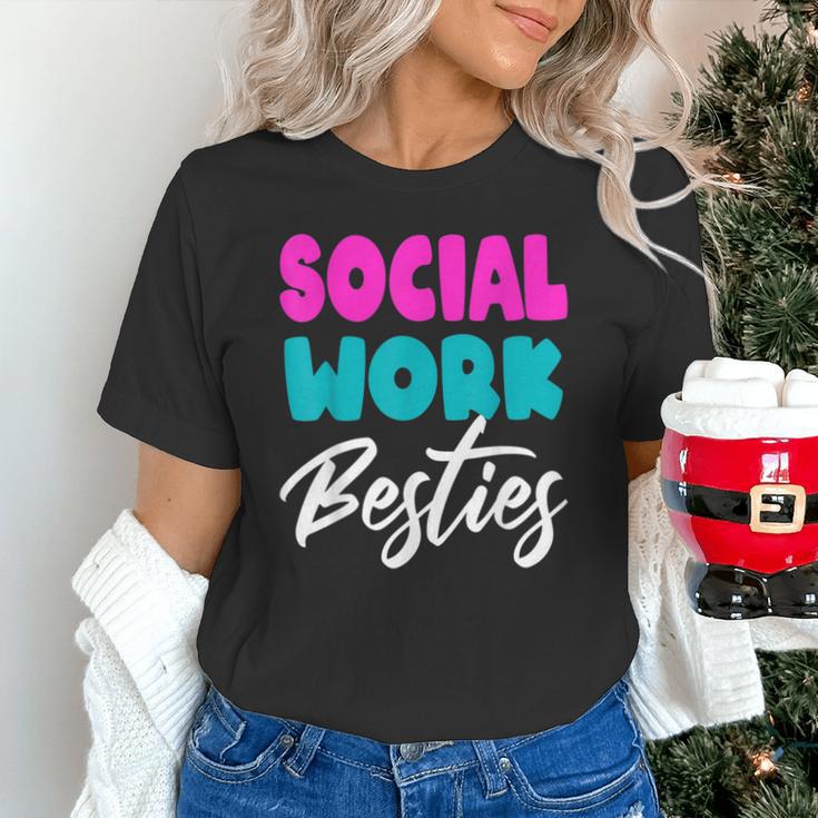 Social Worker Work Coworkers Best Friend Graduation MSW Unisex T-Shirt