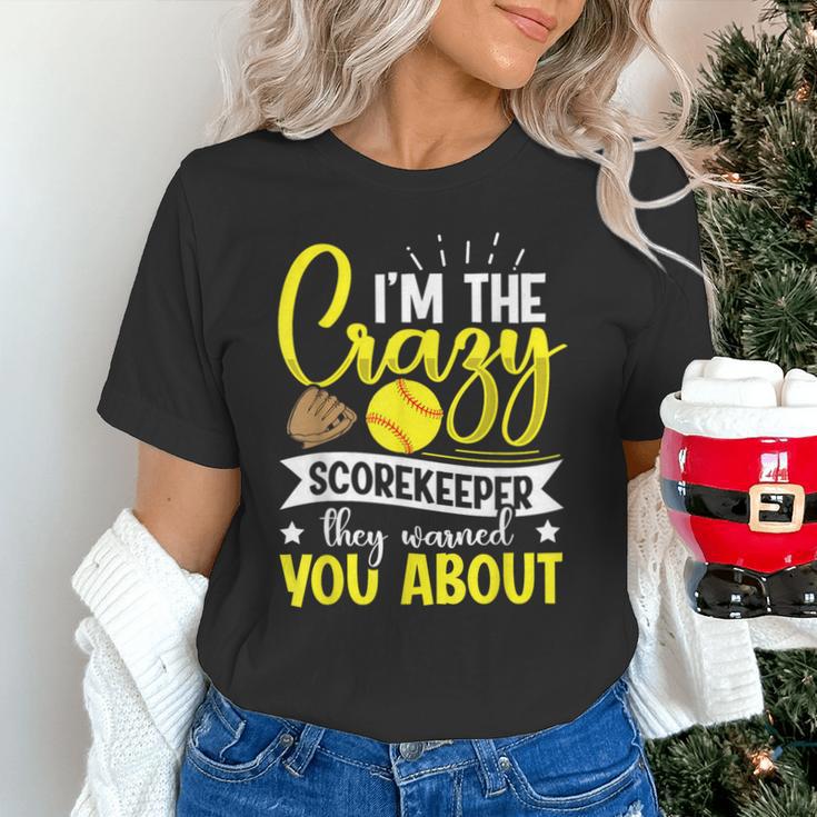 Softball Scorekeeper For a Score Book Keeper Unisex T-Shirt
