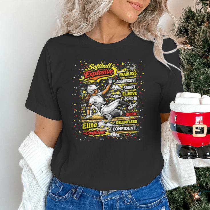 Softball Slider Pop Comic Book Art Best Traits Fast Elite Unisex T-Shirt Softball Slider Pop Comic Book Art Best Traits Fast Elite Unisex T-Shirt