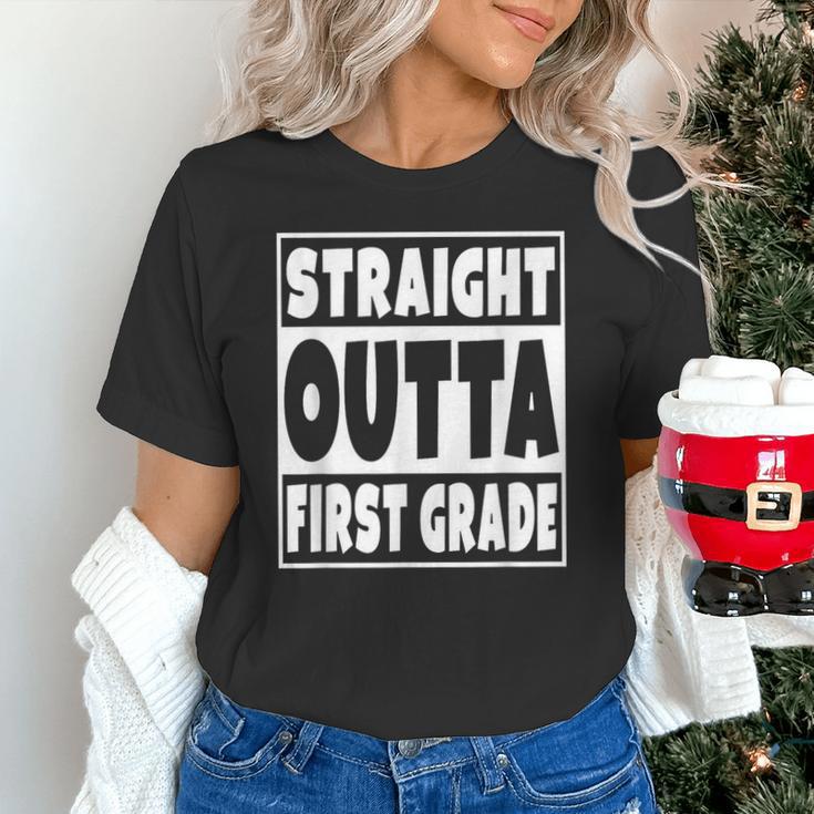Straight Outta First Grade Graduation Class Unisex T-Shirt