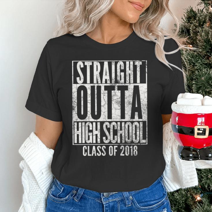 STRAIGHT OUTTA HIGH SCHOOL 2018 Graduation Grad Shirt Unisex T-Shirt