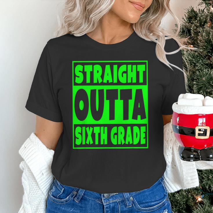 Straight Outta Sixth Grade Graduation Class Unisex T-Shirt