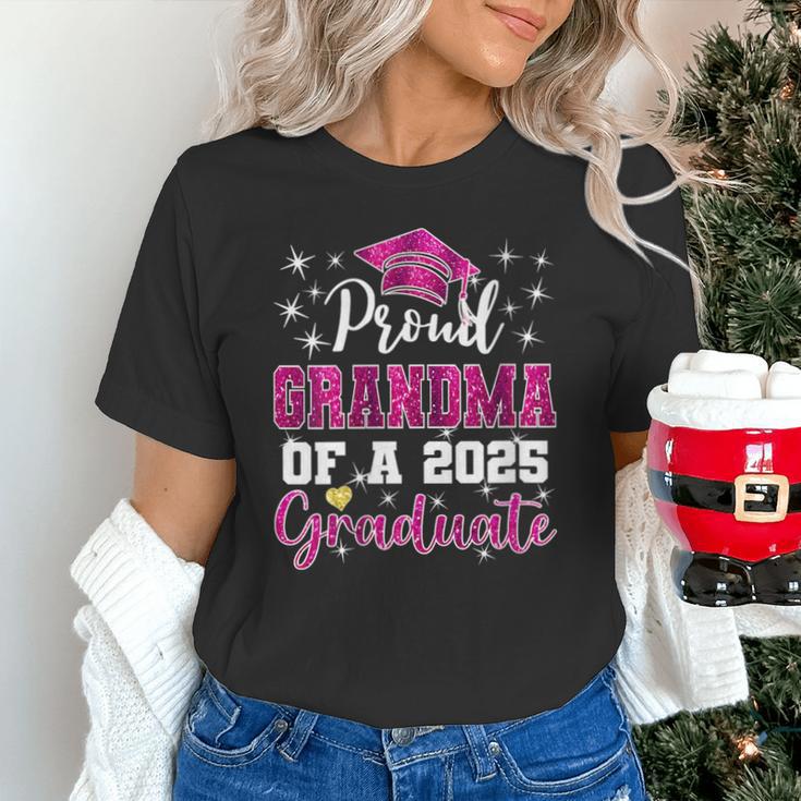 Super Proud Grandma Of 2025 Graduate Graduation Family Unisex T-Shirt