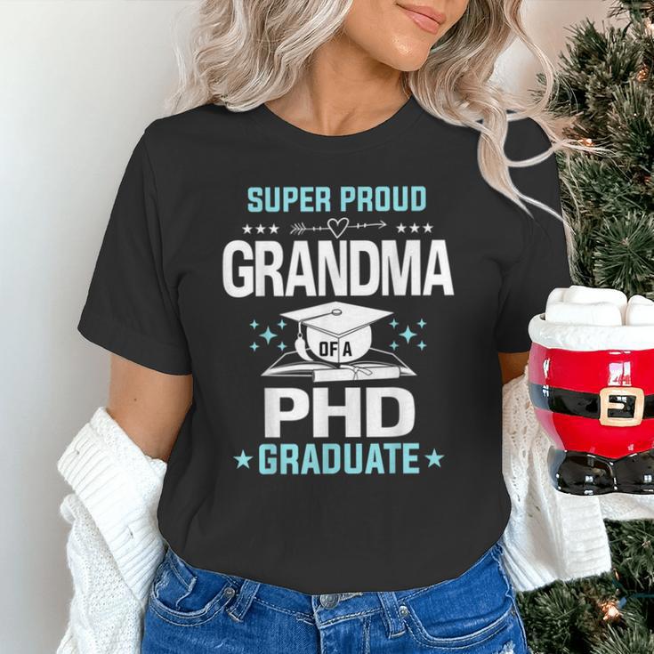 Super Proud Grandma Of A PHD Graduate Senior Graduation Unisex T-Shirt