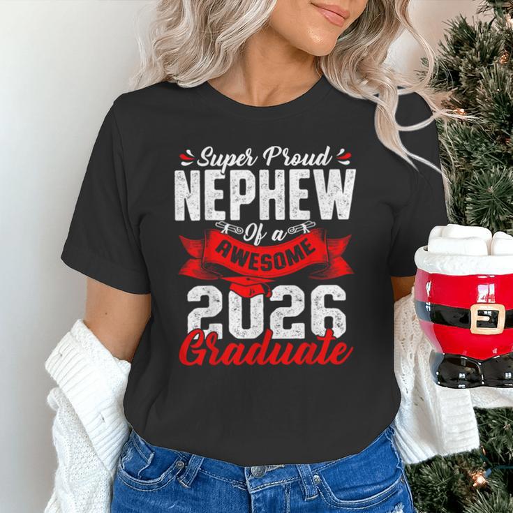 Super Proud Nephew Of a 2026 Graduate 26 Graduation Unisex T-Shirt