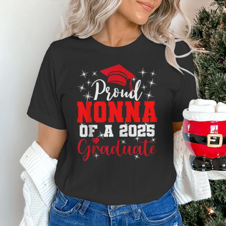 Super Proud Nonna Of 2025 Graduate Senior Graduation Family Unisex T-Shirt