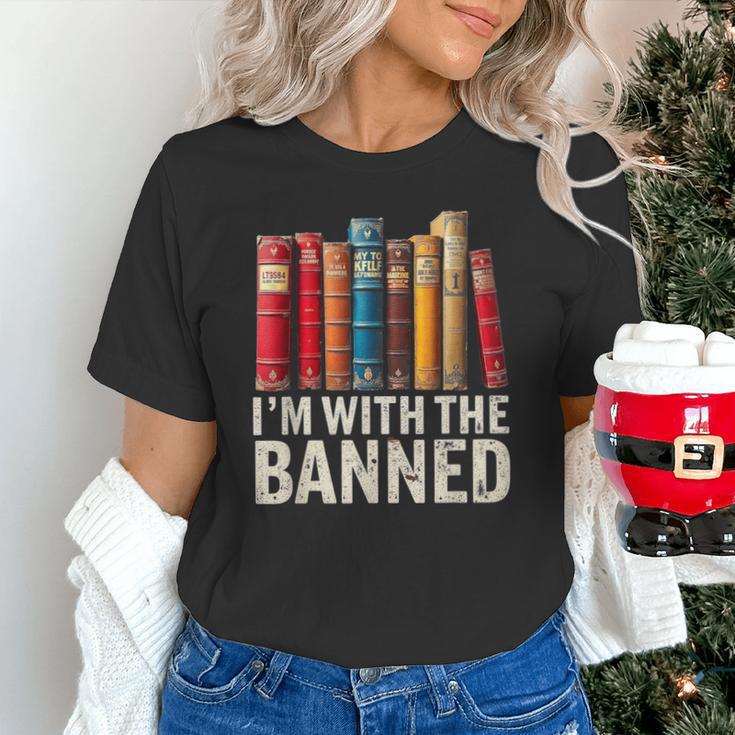Support Banned Books Freedom I'm With The Banned Unisex T-Shirt Support Banned Books Freedom I'm With The Banned Unisex T-Shirt