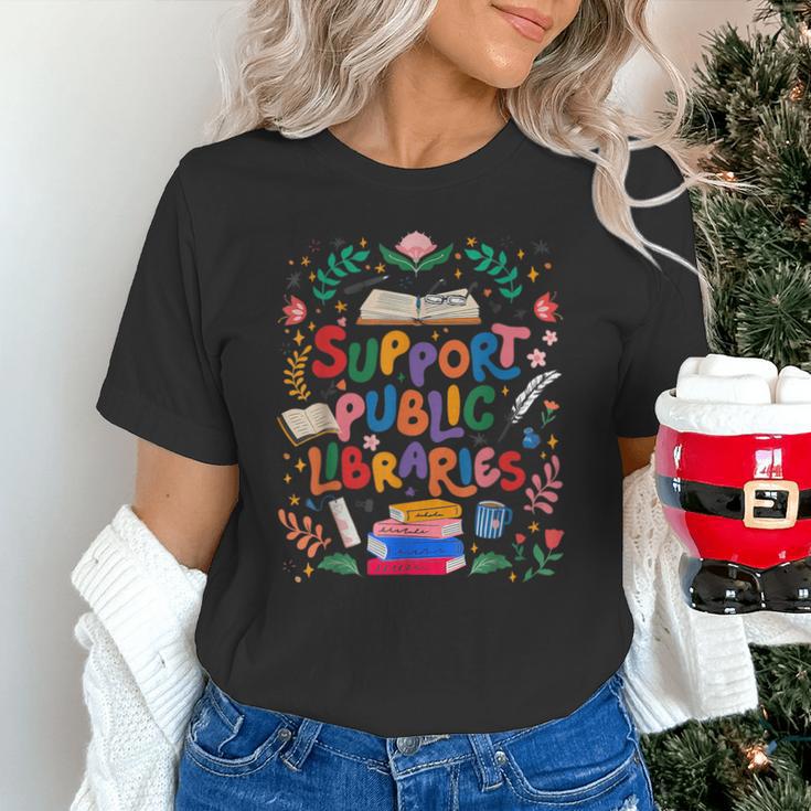 Support Public Libraries Book Nerd Outfit For Book Lovers Unisex T-Shirt Support Public Libraries Book Nerd Outfit For Book Lovers Unisex T-Shirt