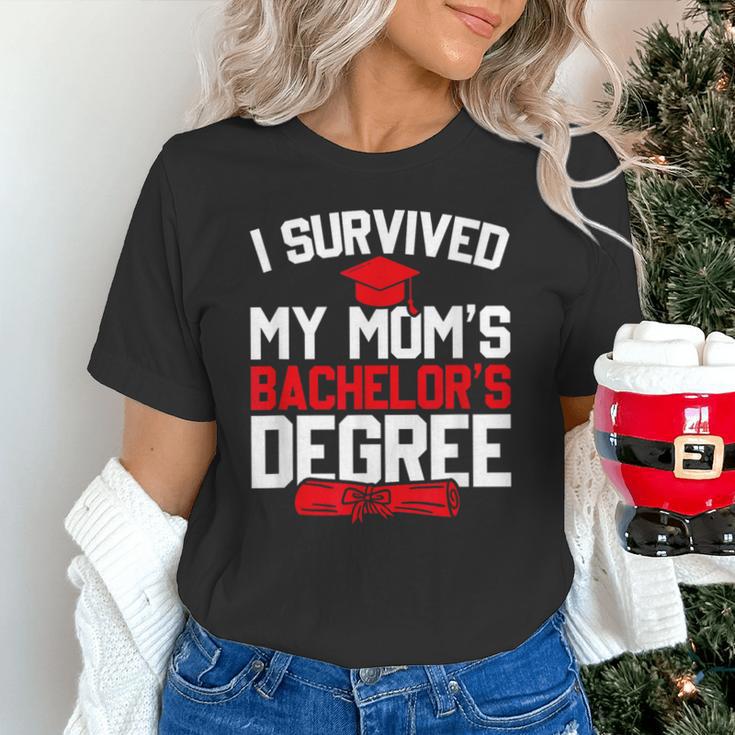 I Survived My Mom's Bachelor's Degree Graduation Unisex T-Shirt