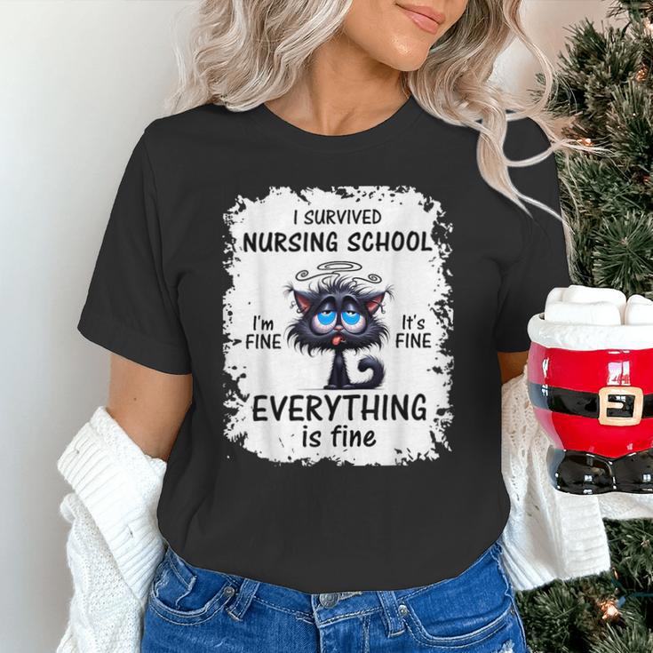 I Survived Nursing School Graduation 2025 Unisex T-Shirt