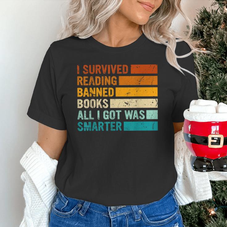 I Survived Reading Banned Books All I Got Was Smarter Unisex T-Shirt