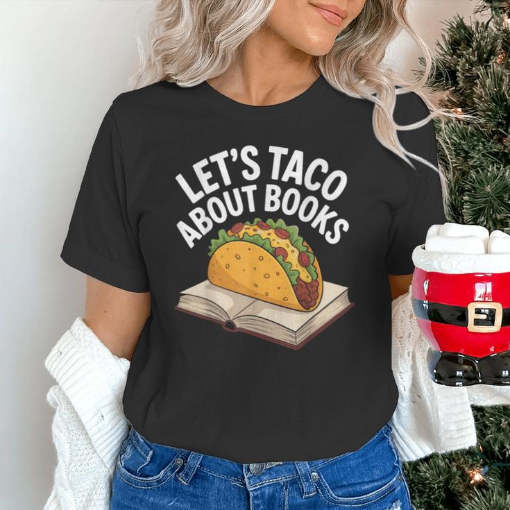 Taco Books Mexican Reading Teacher Book Lovers Bookish Unisex T-Shirt